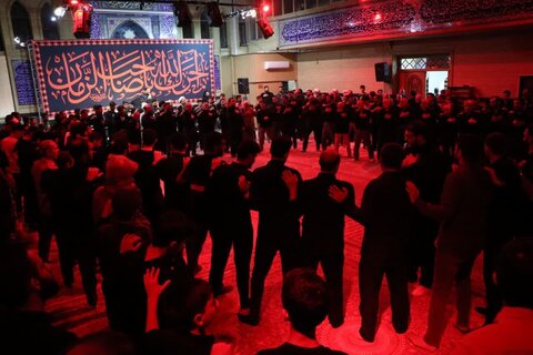 تصاویر/ مراسم عزاداری امام حسن عسکری (ع) در مسجد جنرال ارومیه