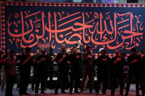 تصاویر/ مراسم عزاداری امام حسن عسکری (ع) در مسجد جنرال ارومیه