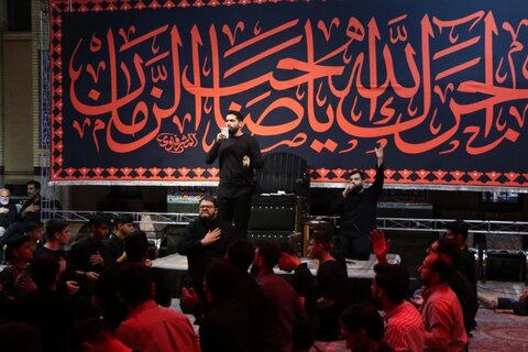 تصاویر/ مراسم عزاداری امام حسن عسکری (ع) در مسجد جنرال ارومیه