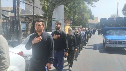 تصاویر/ عزاداری مردم شهرستان خوی در سالروز شهادت امام حسن عسکری (ع)