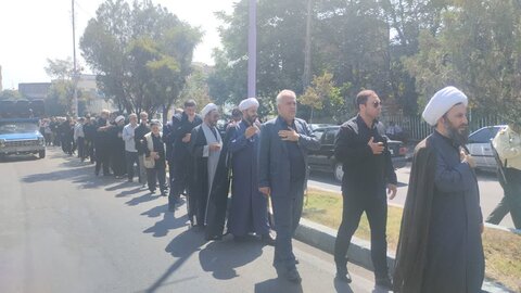 تصاویر/ عزاداری مردم شهرستان خوی در سالروز شهادت امام حسن عسکری (ع)