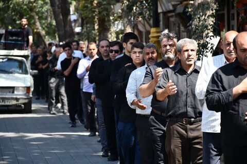 تصاویر/ عزاداری مردم شهرستان خوی در سالروز شهادت امام حسن عسکری (ع)