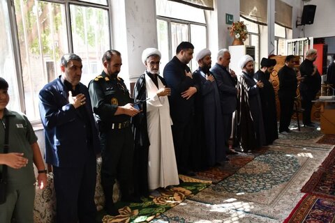 تصاویر/ عزاداری مردم شهرستان خوی در سالروز شهادت امام حسن عسکری (ع)