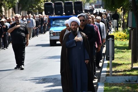 تصاویر/ عزاداری مردم شهرستان خوی در سالروز شهادت امام حسن عسکری (ع)