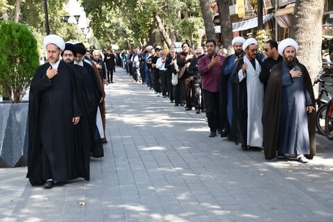تصاویر/ عزاداری مردم شهرستان خوی در سالروز شهادت امام حسن عسکری (ع)