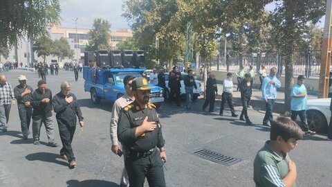 تصاویر/ عزاداری مردم شهرستان خوی در سالروز شهادت امام حسن عسکری (ع)