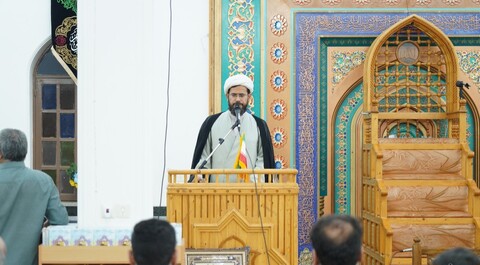 تصاویر/ برگزاری آیین پاسداشت چهره ماندگار قرآنی استان در گلزار شهدای بوشهر