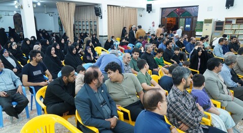 تصاویر/ برگزاری آیین پاسداشت چهره ماندگار قرآنی استان در گلزار شهدای بوشهر