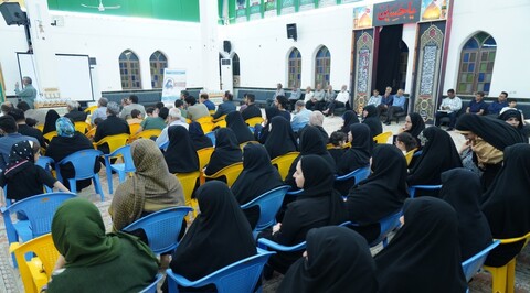 تصاویر/ برگزاری آیین پاسداشت چهره ماندگار قرآنی استان در گلزار شهدای بوشهر