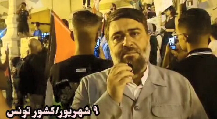 گردهمایی نمایندگان ۴۵ کشور در تونس برای حرکت دریایی به سمت غزه، با وجود تهدید مستقیم رژیم صهیونیستی + گزارش تصویری