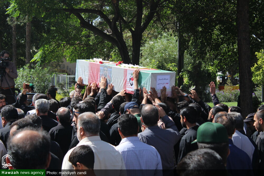 زنجان با شمیم شهدای گمنام معطر می‌شود