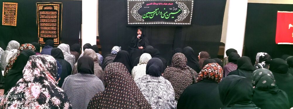 امامؑ کی معرفت حاصل کرنا اور اُن سے مضبوط تعلق قائم رکھنا ہر مؤمن کے لیے ضروری ہے، خواہر فضہ نقوی