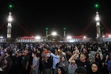 تصاویر/ اجتماع لشکریان صاحب الزمان(عج) در مسجد مقدس جمکران