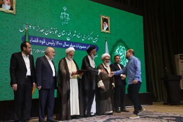 تصاویر/ دیدار رییس قوه قضاییه با اقشار مختلف مردم خوزستان