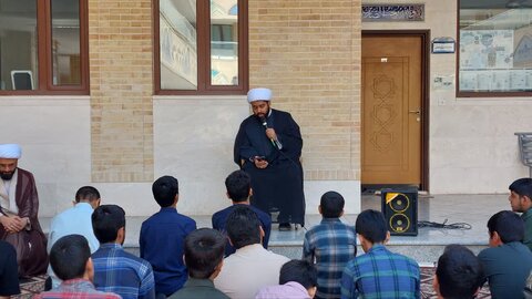 مراسم جشن سالروز آغاز امامت امام زمان در حوزه علمیه استان یزد