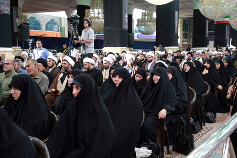 تصاویر/ تجلیل از خادمین اربعین