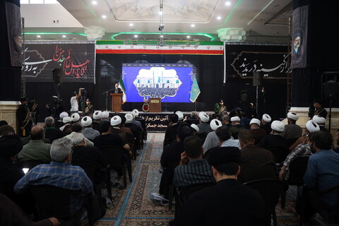 تصاویر/ تجلیل از خادمین اربعین