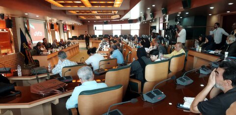 تصاویر/ نشست خبری نمایشگاه عکس «۱۲ روز ایران»