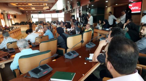 تصاویر/ نشست خبری نمایشگاه عکس «۱۲ روز ایران»