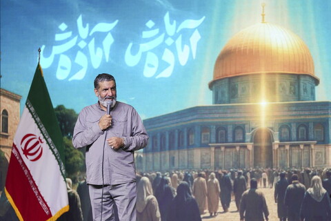 تصاویر/ اجتماع لشکریان صاحب الزمان(عج) در مسجد مقدس جمکران