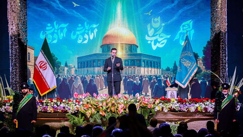 تصاویر/ اجتماع لشکریان صاحب الزمان(عج) در مسجد مقدس جمکران
