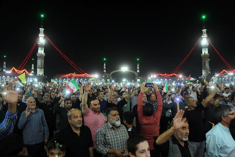 تصاویر/ اجتماع لشکریان صاحب الزمان(عج) در مسجد مقدس جمکران