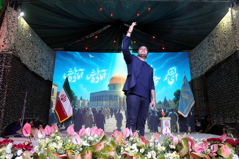 تصاویر/ اجتماع لشکریان صاحب الزمان(عج) در مسجد مقدس جمکران