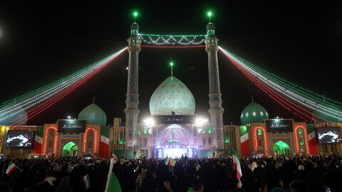 تصاویر/ اجتماع لشکریان صاحب الزمان(عج) در مسجد مقدس جمکران