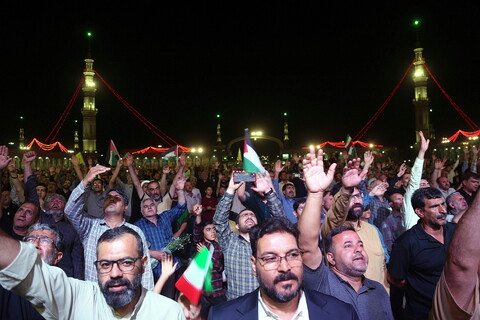 تصاویر/ اجتماع لشکریان صاحب الزمان(عج) در مسجد مقدس جمکران