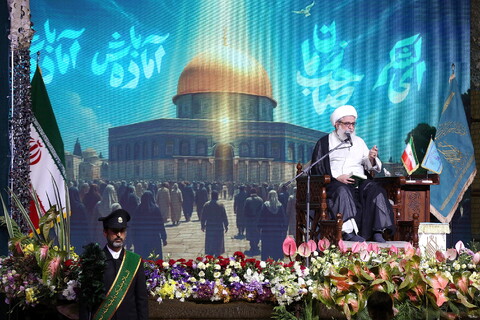 تصاویر/ اجتماع لشکریان صاحب الزمان(عج) در مسجد مقدس جمکران