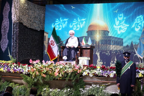 تصاویر/ اجتماع لشکریان صاحب الزمان(عج) در مسجد مقدس جمکران