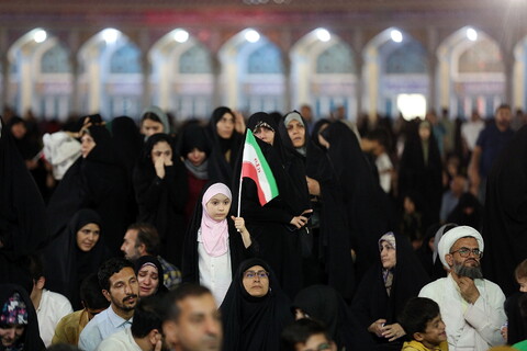 تصاویر/ اجتماع لشکریان صاحب الزمان(عج) در مسجد مقدس جمکران