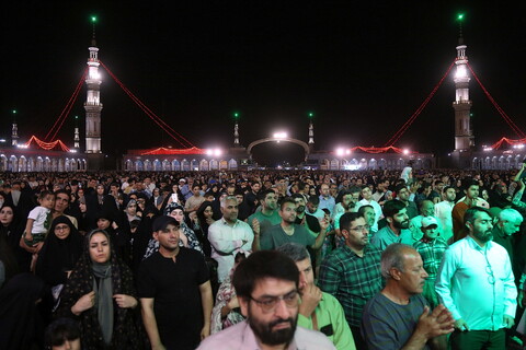 تصاویر/ اجتماع لشکریان صاحب الزمان(عج) در مسجد مقدس جمکران