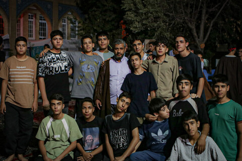 تصاویر/ مراسم شبی با شهدا در دوره میثاق طلبگی حوزه علمیه استان همدان