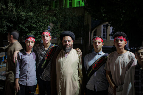 تصاویر/ مراسم شبی با شهدا در دوره میثاق طلبگی حوزه علمیه استان همدان