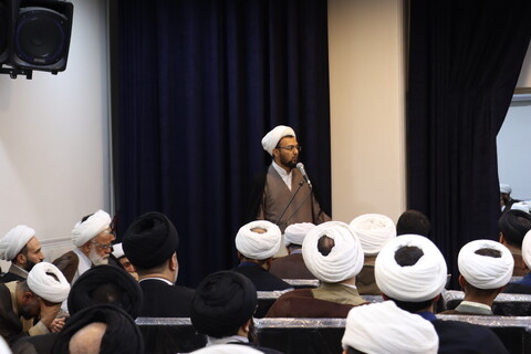 دیدار جمعی از طلاب و روحانیون اهواز با رئیس مرکز حفاظت و اطلاعات قوه قضاییه