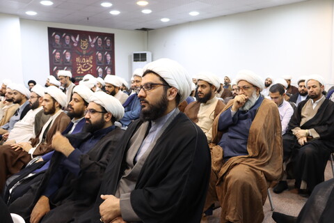 دیدار جمعی از طلاب و روحانیون اهواز با رئیس مرکز حفاظت و اطلاعات قوه قضاییه