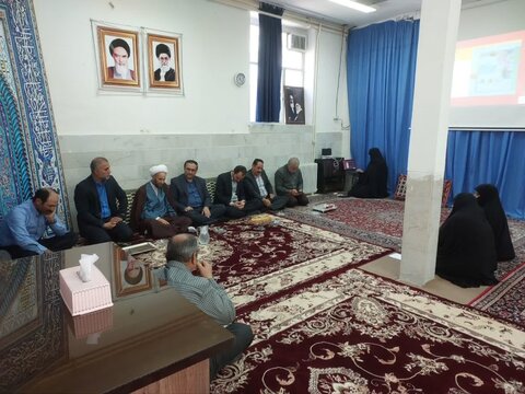 تصاویر/بازدید مدیر حوزه علمیه خواهران استان مرکزی از مدرسه علمیه مهدیه خنداب