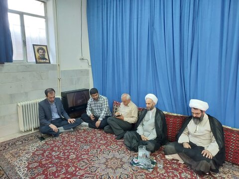 تصاویر/بازدید مدیر حوزه علمیه خواهران استان مرکزی از مدرسه علمیه مهدیه خنداب