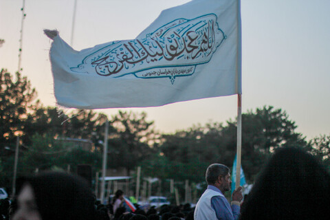 عکس| اجتماع بزرگ مردمی عید بیعت با امام عصر(عج) در بیرجند