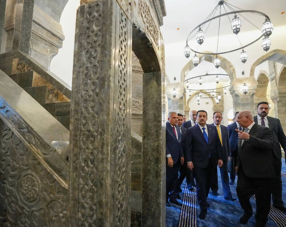 من رمز "الخلافة" المزيفة إلى أيقونة التعايش.. إعادة إحياء روح الموصل بجامع النوري (صور)