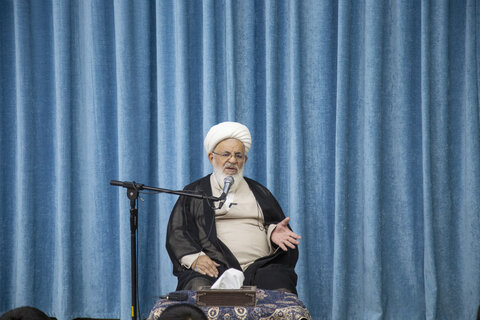 دیدار طلاب جدیدالورود مدرسه علمیه کاظمیه با امام جمعه یزد