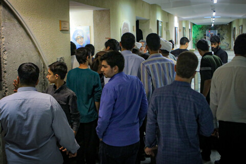 تصاویر/بازدید داوطلبان حوزه علمیه استان همدان از باغ موزه دفاع مقدس همدان