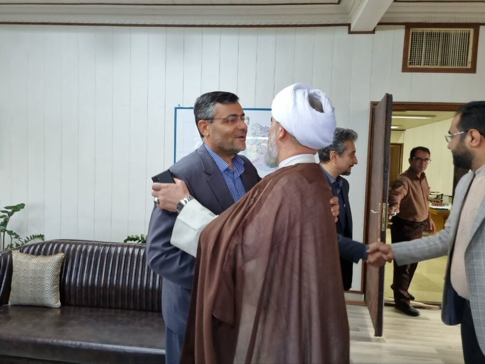 دیدار امام جمعه و مسئولین بویین زهرا با فرماندار شهرستان بویین زهرا