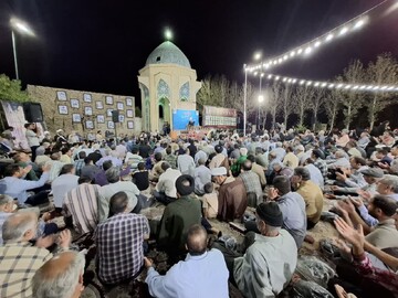 بیست و پنجمین یادواره شهدای روستای کمال الملک کله برگزار شد