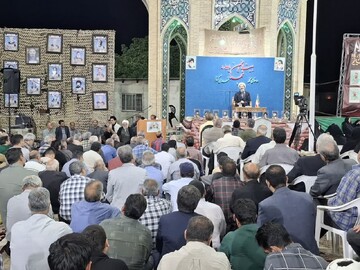 تصاویر/ بیست و پنجمین یادواره شهدای روستای کمال الملک کَلّه