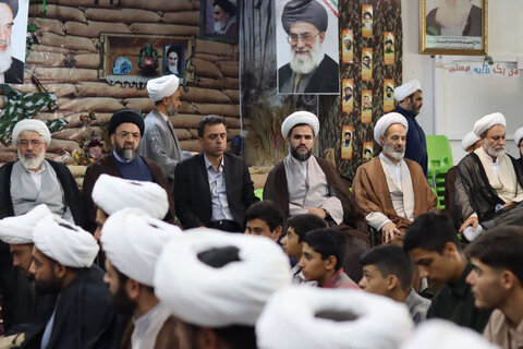 تصاویر/ آیین افتتاحیه سال تحصیلی جدید مدرسه علمیه امام رضا(ع) میاندوآب