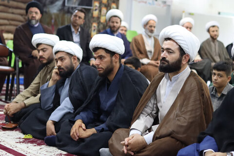 تصاویر/ آیین افتتاحیه سال تحصیلی جدید مدرسه علمیه امام رضا(ع) میاندوآب