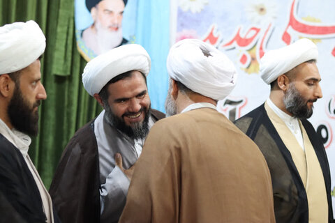 تصاویر/ آیین افتتاحیه سال تحصیلی جدید مدرسه علمیه امام رضا(ع) میاندوآب