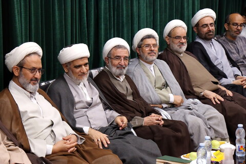 تصاویر/ مراسم تودیع و معارفه مسئول دبیرخانه انجمن های علمی حوزه